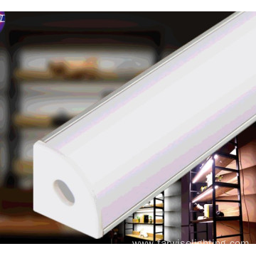 V shape aluminum troffer for LED linear lamp